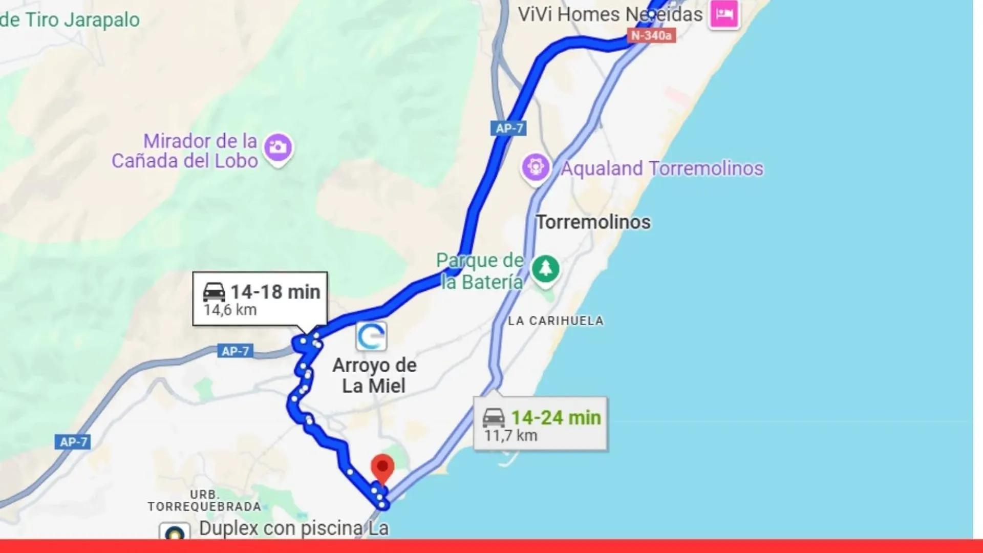 Laderas Beach Benalmadena Costa