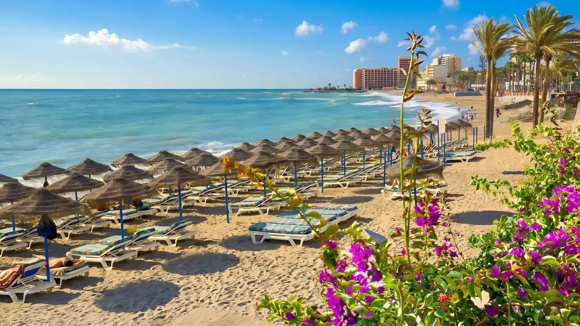 Laderas Beach Benalmadena Costa Spain